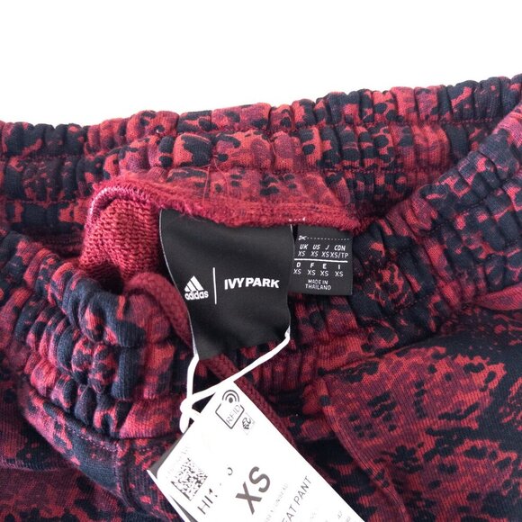 NWT Adidas x Ivy Park Beyonce Unisex Sweat Pant And Hoodie Set, Cherry Wood - Picture 10 of 16